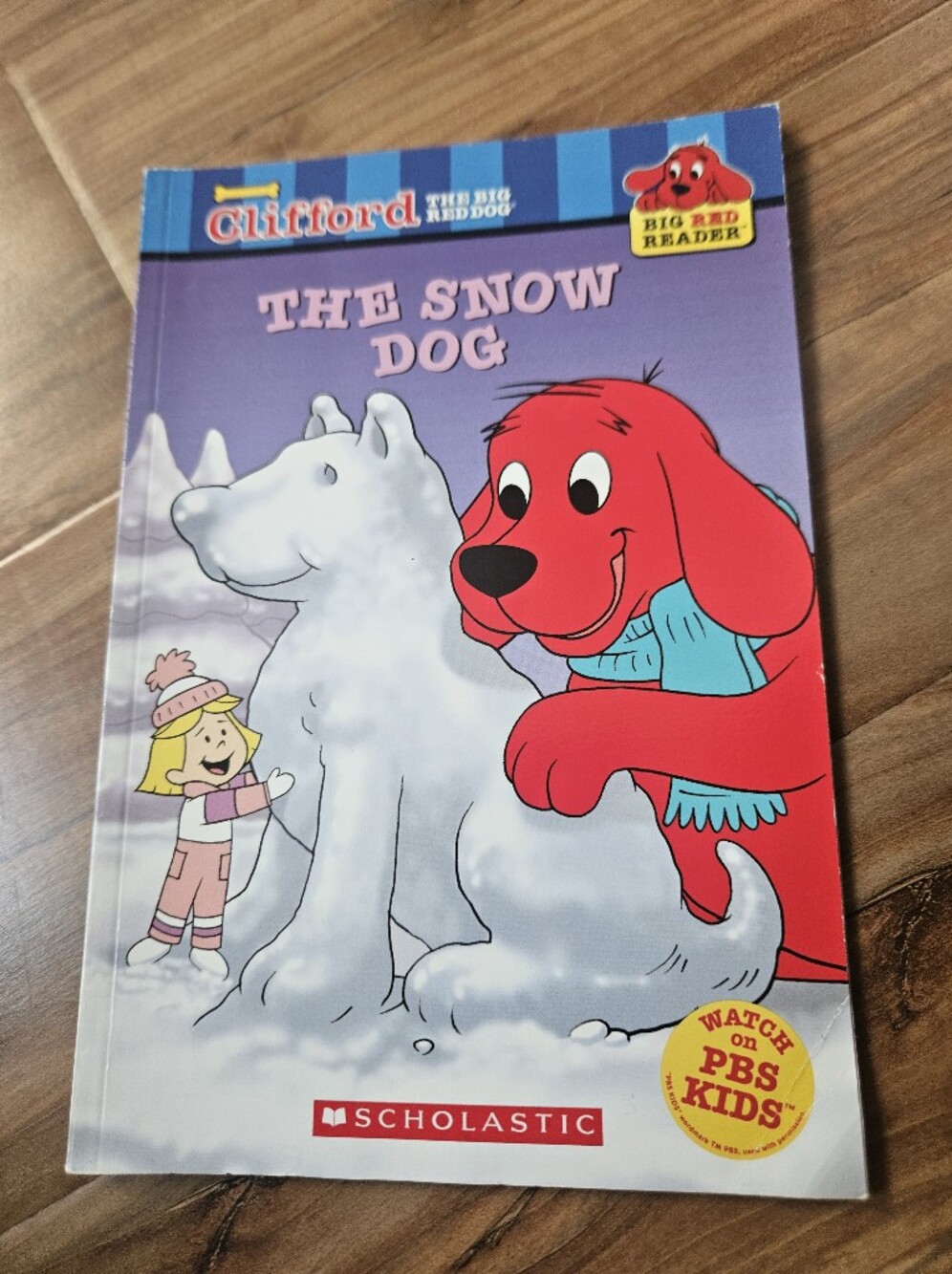 Scholastic Clifford The Big Red Dog - Red & Blue Cover